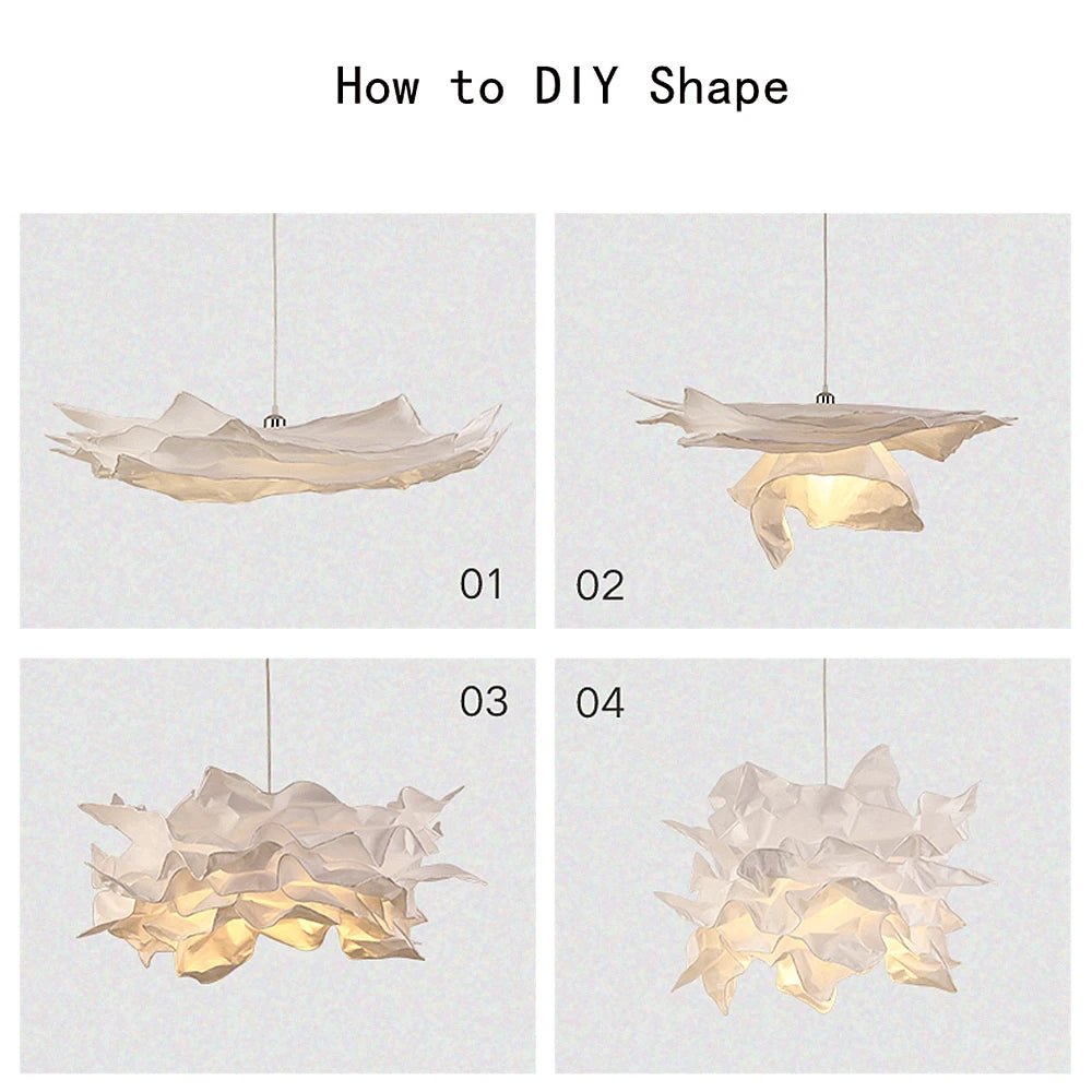 DIY Cloud Lamp Shade – 43cm Pendant Ceiling Light