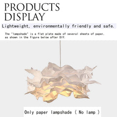 DIY Cloud Lamp Shade – 43cm Pendant Ceiling Light
