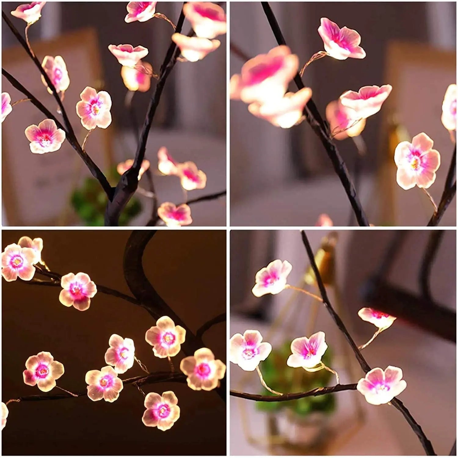 Warm White Tree LED Lamp Light - Mağazam