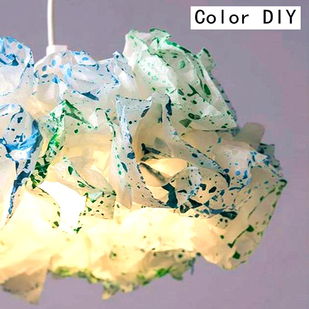 DIY Cloud Lamp Shade – 43cm Pendant Ceiling Light