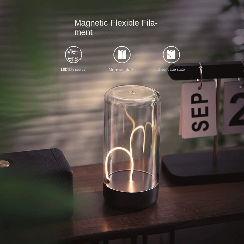 Quantum Ambient LED Light – Rechargeable Table Lamp