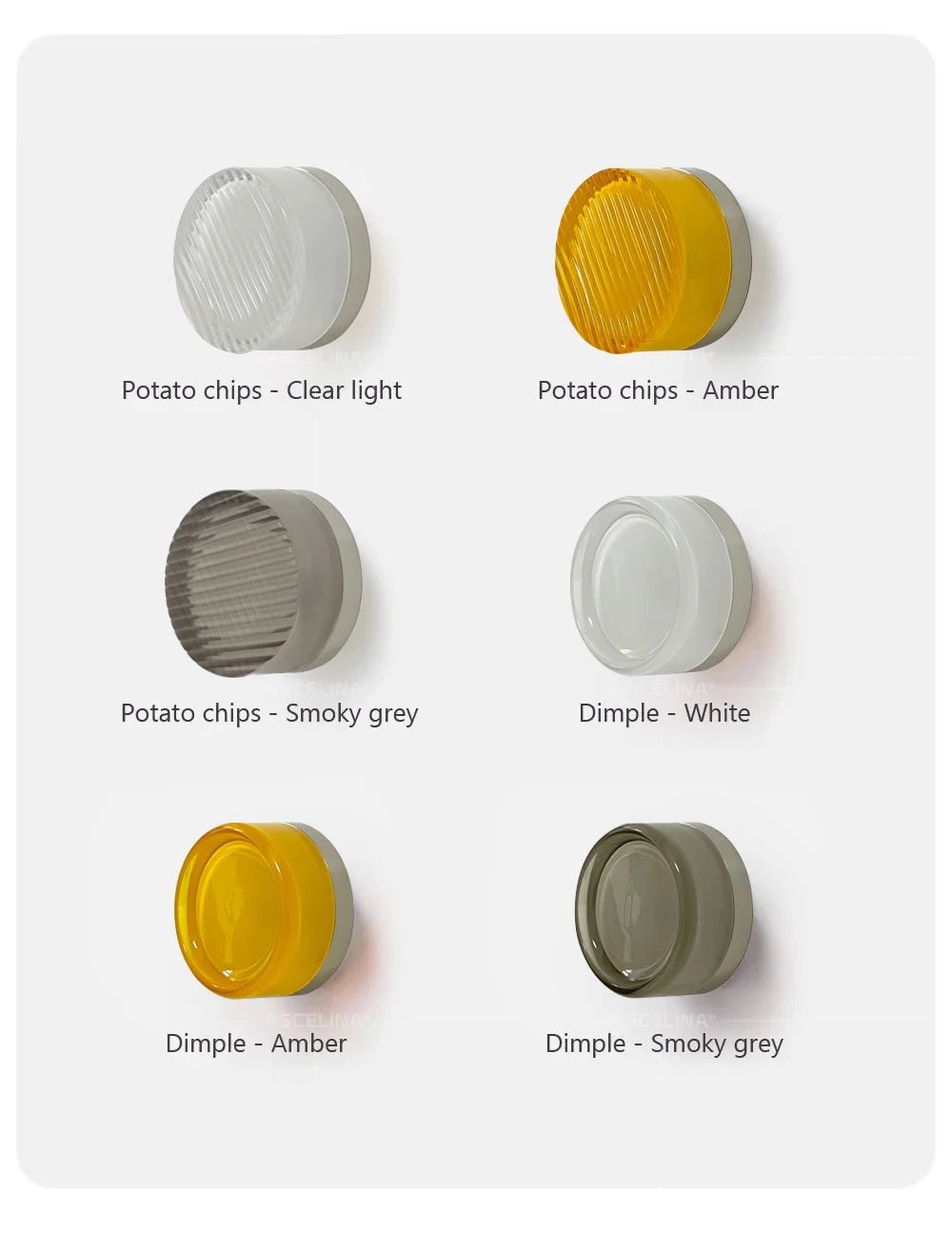 Nordic LED Wall Lamp - Modern Jelly Design Decorative Sconce
