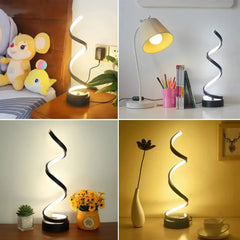 Nightstand Small Bedside Dimmable LED Table Lamp - Mağazam