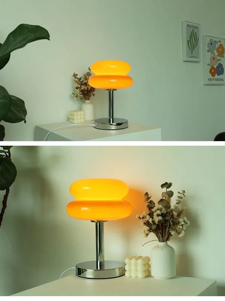 Macaron Retro Glass Table Lamp - Mağazam