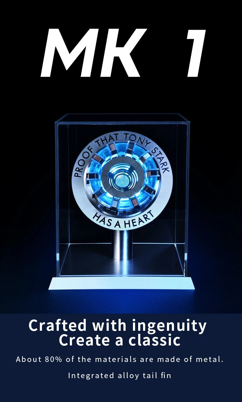 Stark MK1 Metal Alloy USB LED Lamp - Voice Control (18cm)