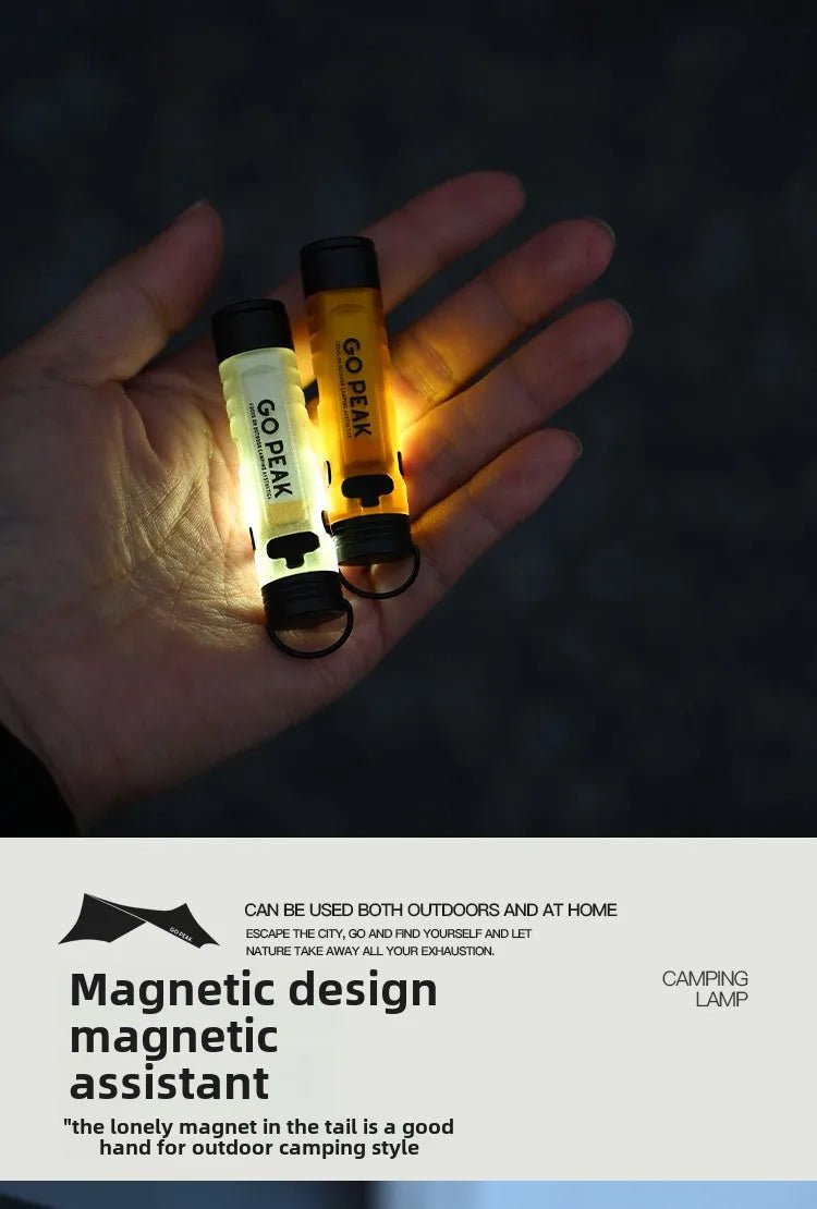 Rechargeable LED Pocket Hat Clip Flashlight - Portable Cap Light for Outdoors