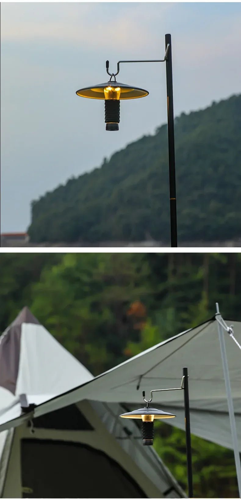 Blackdog Tripod Camp Light Portable & Rechargeable LED