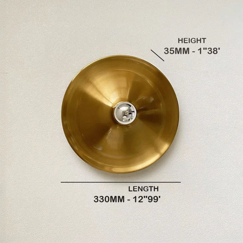 Nordic Minimalist Wall Sconce / Lamp - Bauhaus Decor