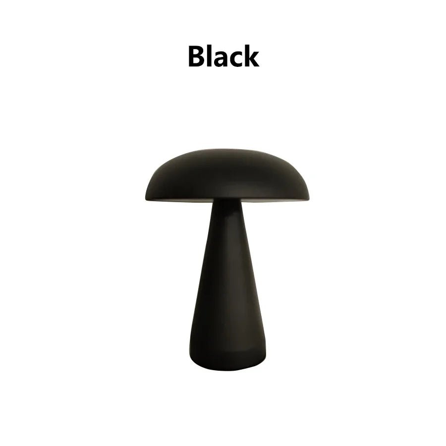 Rechargeable LED Touch Sensor Dimming Mushroom Table Night Light - Mağazam