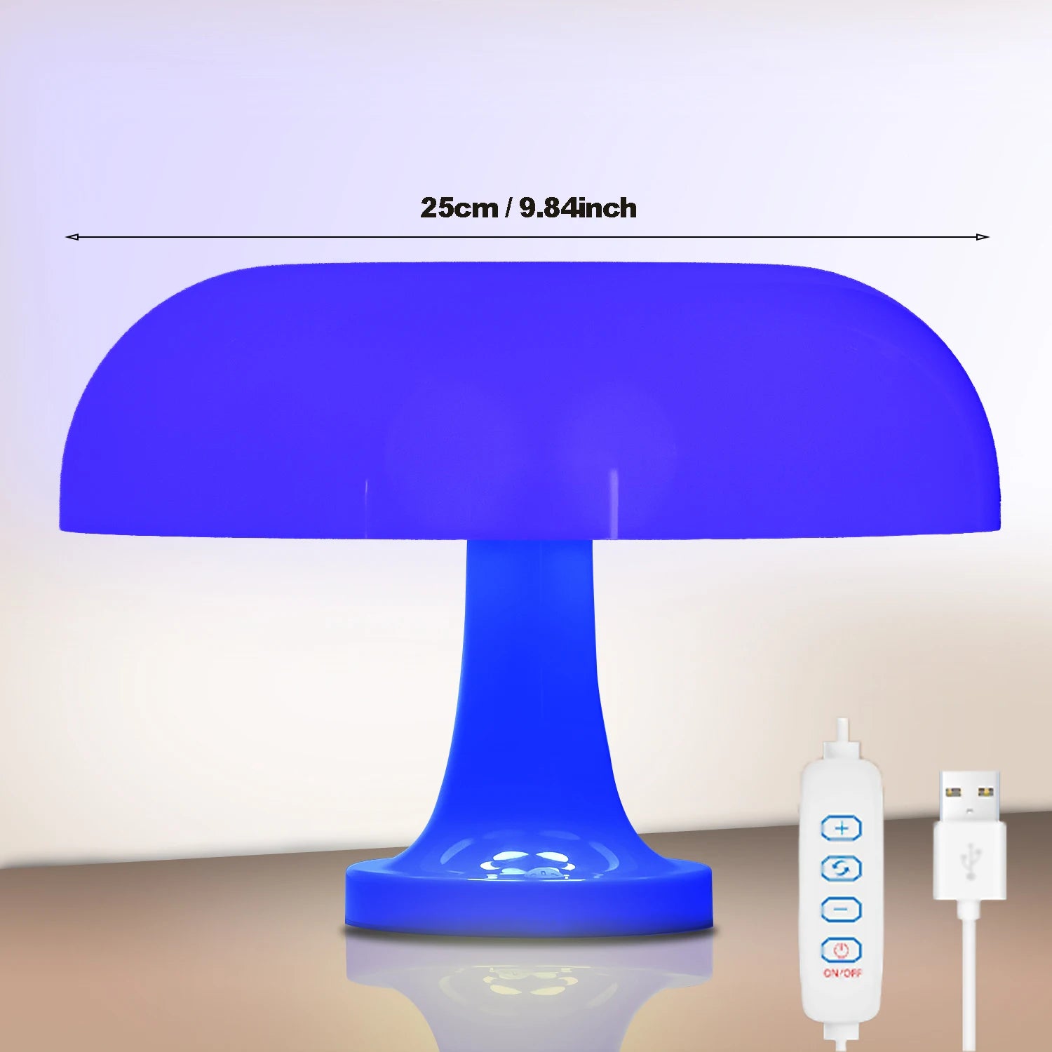 Classic Mushroom LED Table Lamp - Modern Bauhaus Art Decor