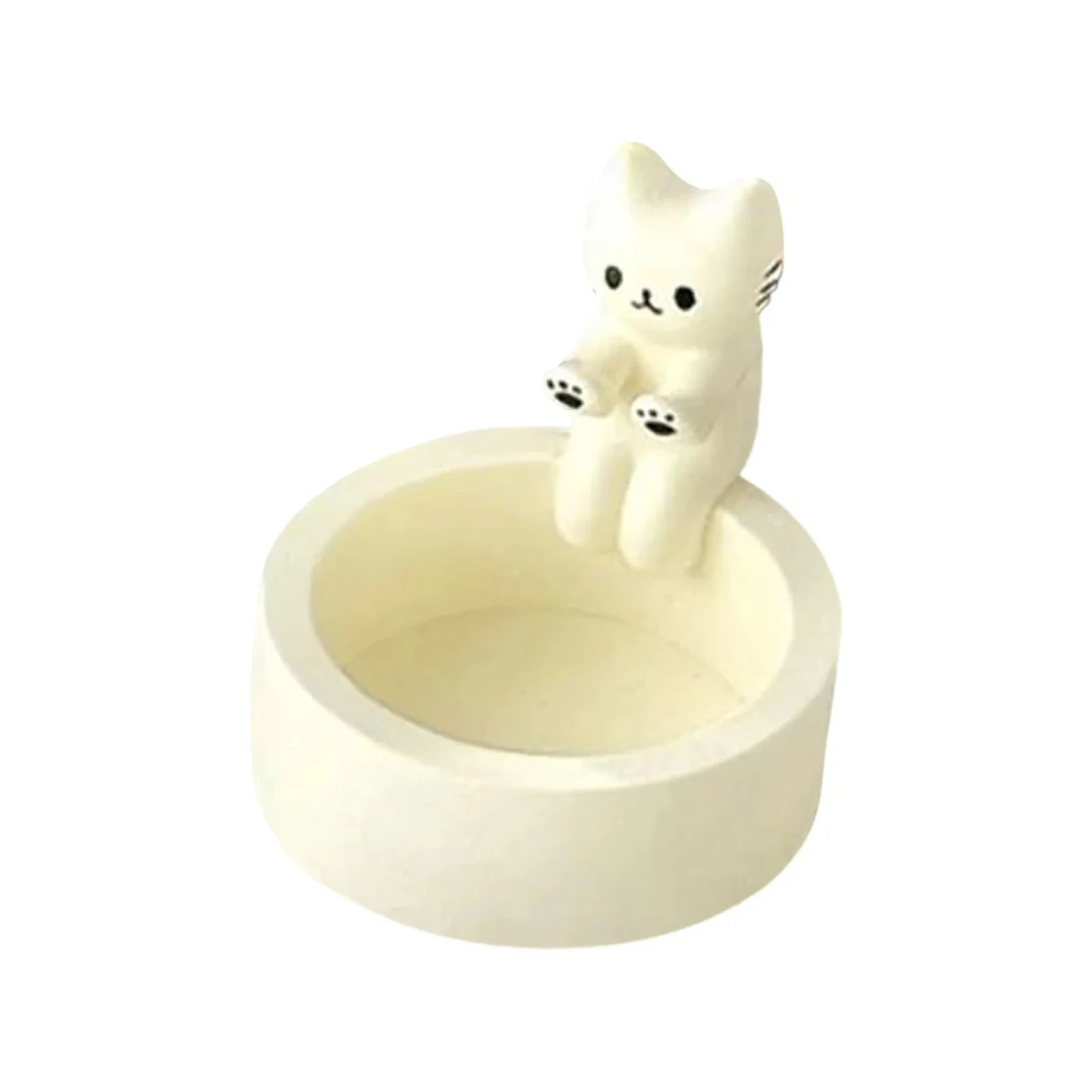 Kitten Candle Holder,Cute Grilled Cat Aromatherapy Candle Holder - Mağazam