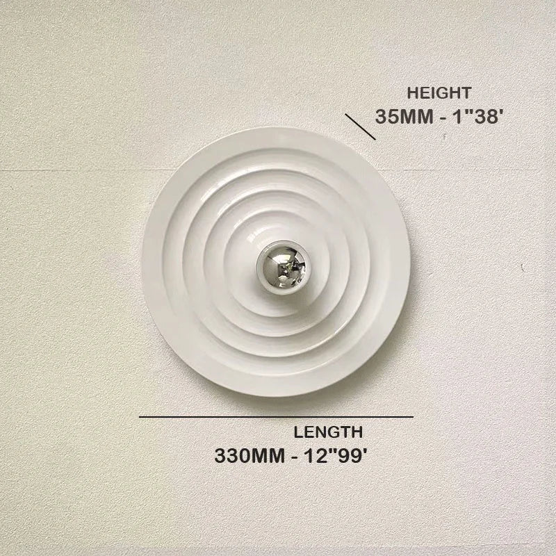 Nordic Minimalist Wall Sconce / Lamp - Bauhaus Decor