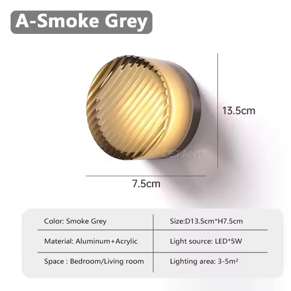 Nordic LED Wall Lamp - Modern Jelly Design Decorative Sconce