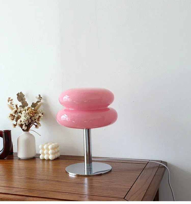 Macaron Retro Glass Table Lamp - Mağazam