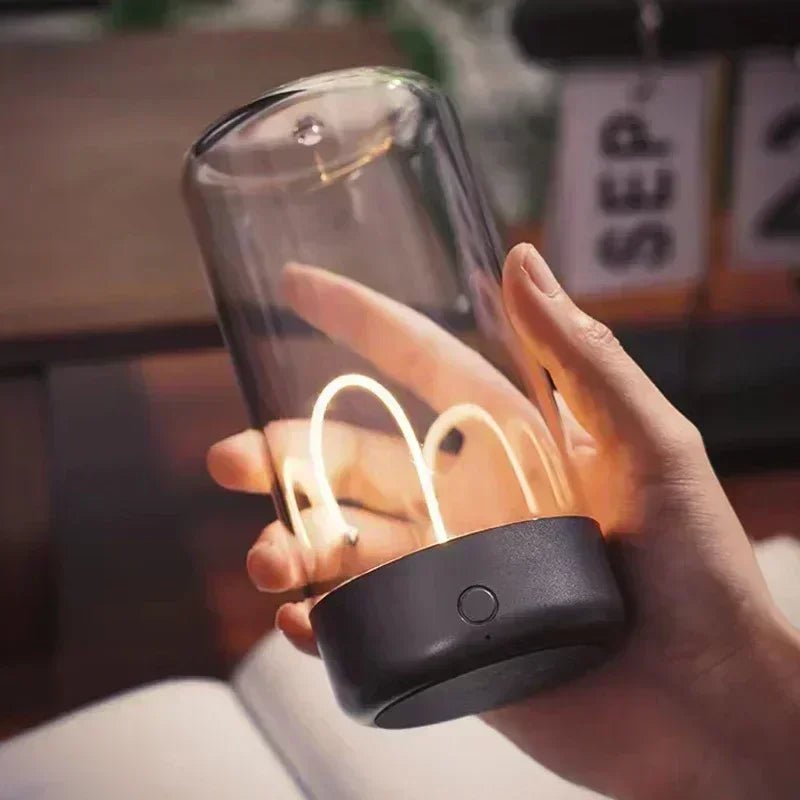 Quantum Ambient LED Light – Rechargeable Table Lamp