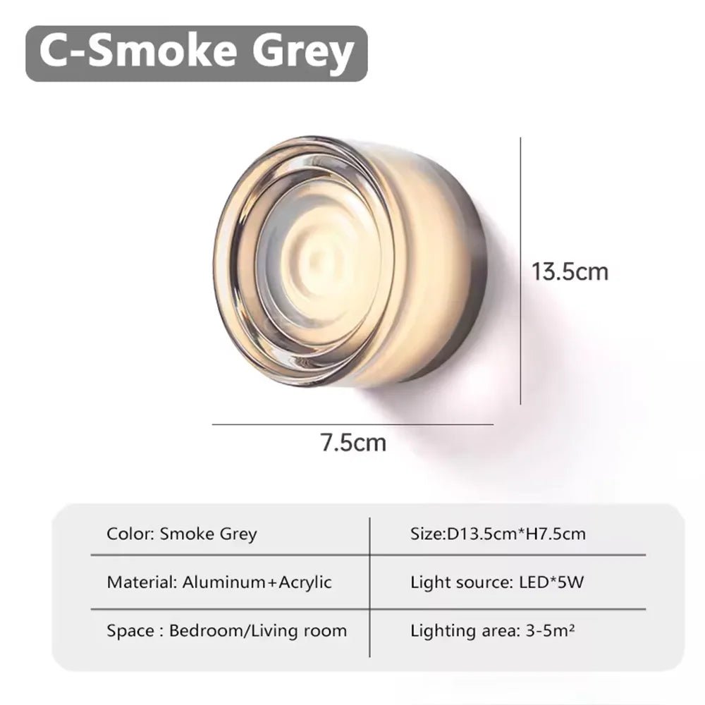 Nordic LED Wall Lamp - Modern Jelly Design Decorative Sconce