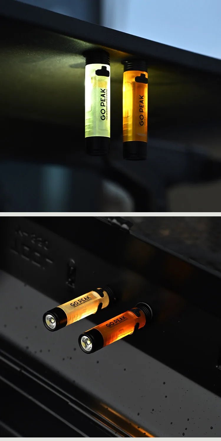 Rechargeable LED Pocket Hat Clip Flashlight - Portable Cap Light for Outdoors