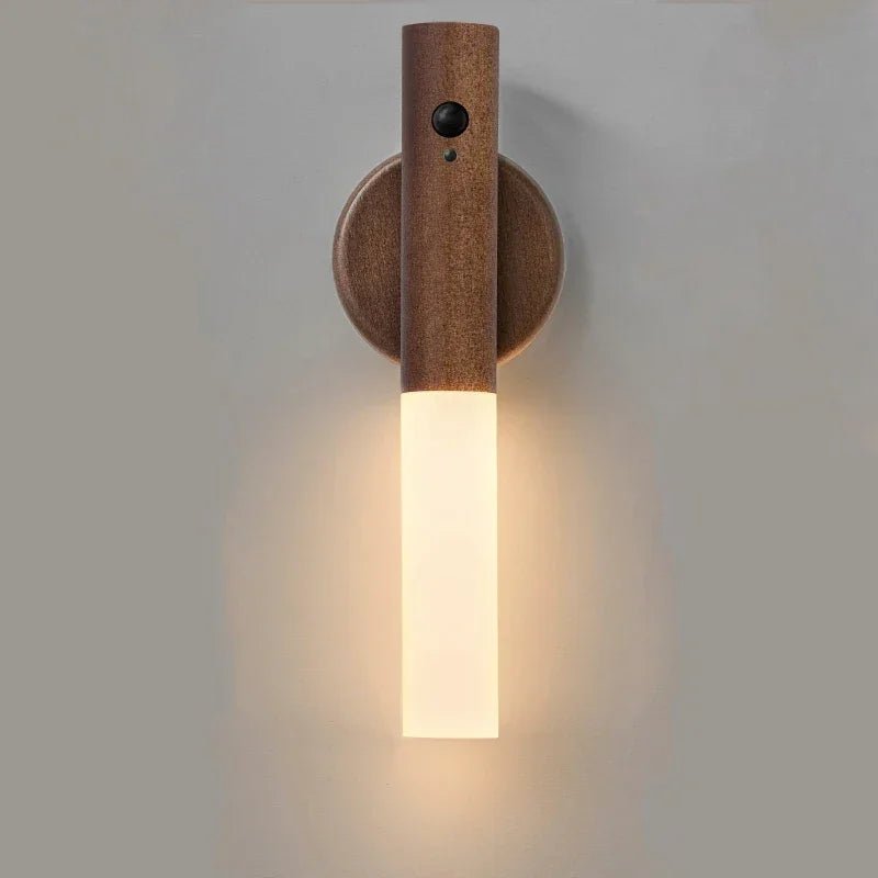 Motion Detection LED Rechargeable Night Light with Magnetic Base - Mağazam