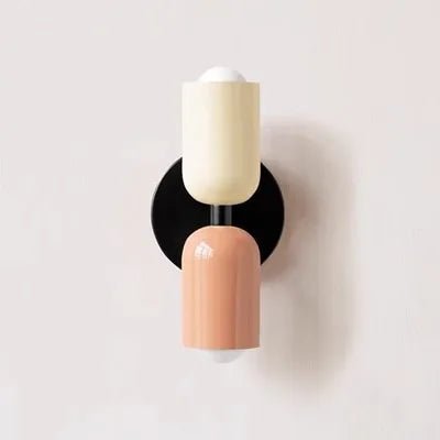 Nordic Macaron Wall Sconce - Simple LED Bedroom/Study Light