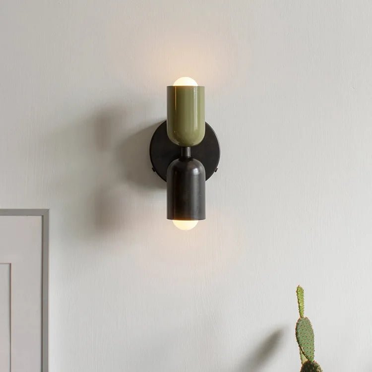 Nordic Macaron Wall Sconce - Simple LED Bedroom/Study Light