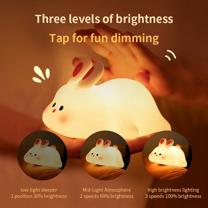Cute Animal Touch Sensor Lamp - Mağazam