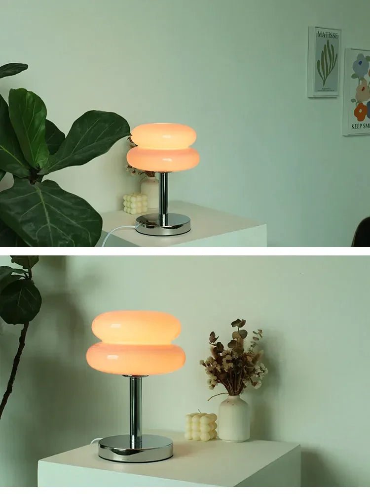 Macaron Retro Glass Table Lamp - Mağazam