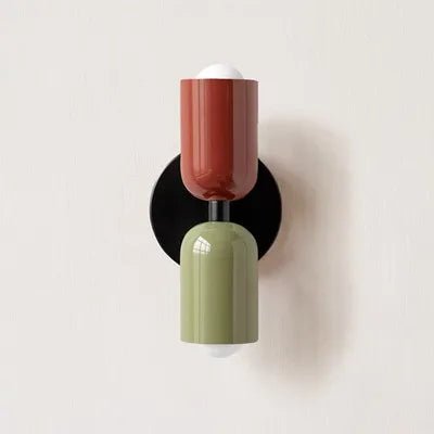 Nordic Macaron Wall Sconce - Simple LED Bedroom/Study Light