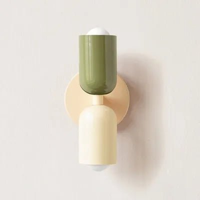 Nordic Macaron Wall Sconce - Simple LED Bedroom/Study Light