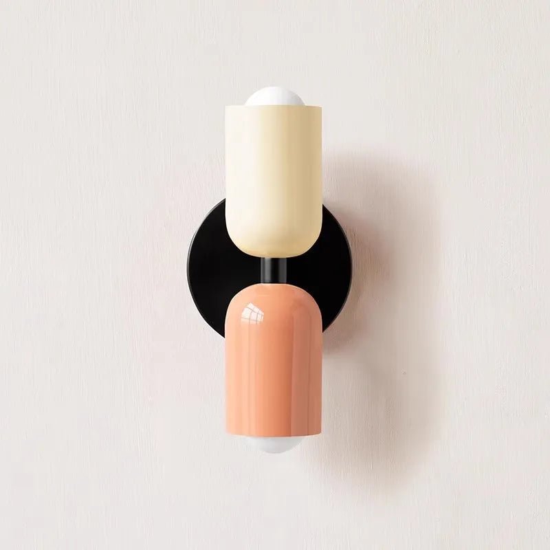 Nordic Macaron Wall Sconce - Simple LED Bedroom/Study Light