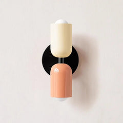 Nordic Macaron Wall Sconce - Simple LED Bedroom/Study Light