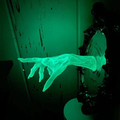 Devil's Hand Wall Decoration,Gohtic Ghost in The Mirror,Luminous Crafts Spooky Props - Mağazam