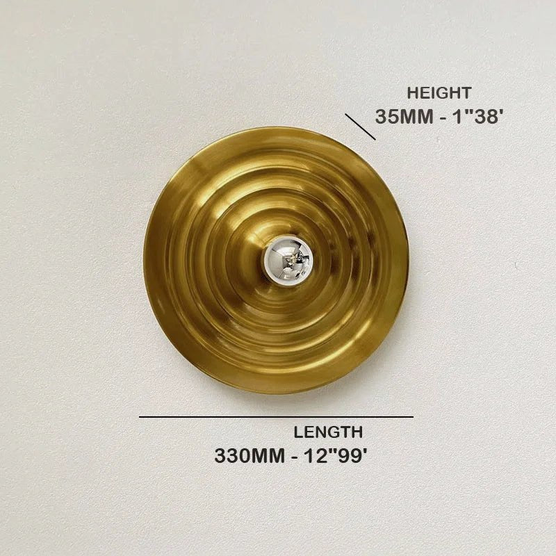 Nordic Minimalist Wall Sconce / Lamp - Bauhaus Decor