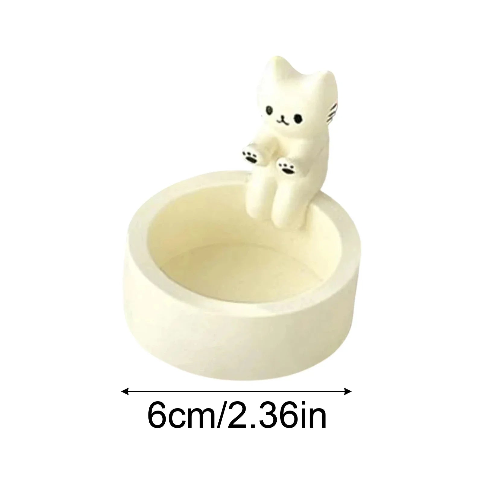 Kitten Candle Holder,Cute Grilled Cat Aromatherapy Candle Holder - Mağazam