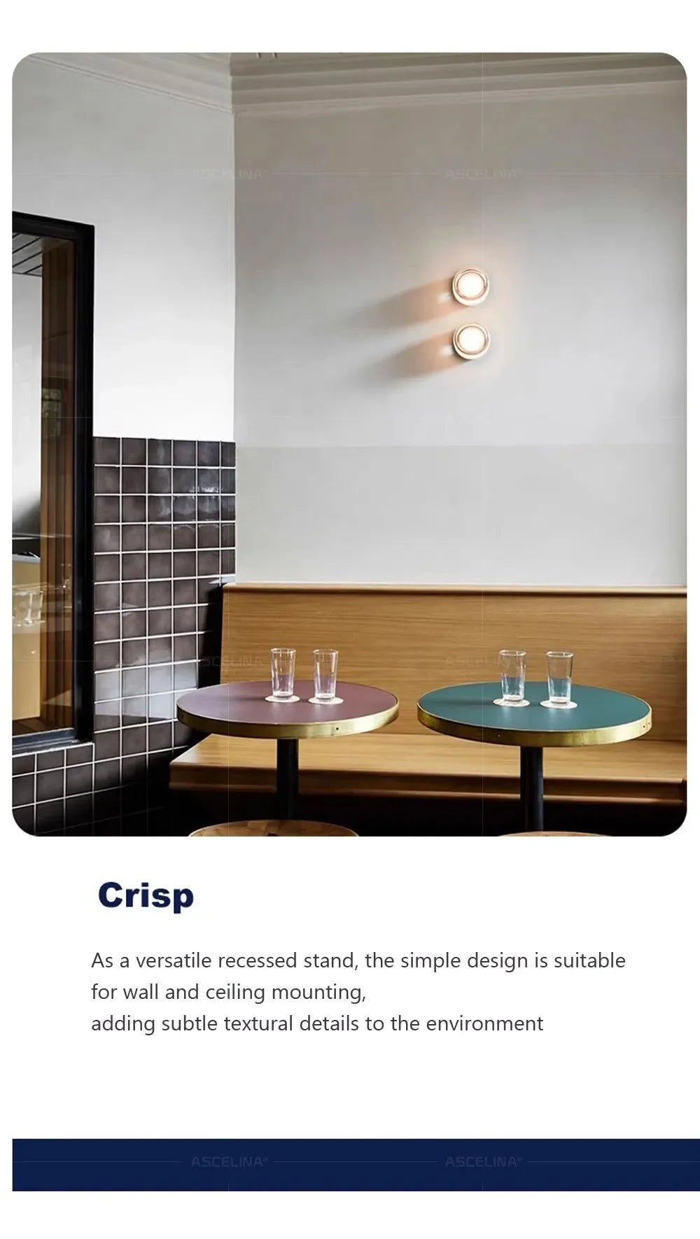 Nordic LED Wall Lamp - Modern Jelly Design Decorative Sconce