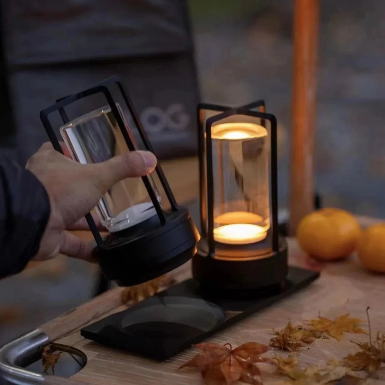 Cordless LED Table Lamp - Rechargeable Outdoor/Atmosphere Light