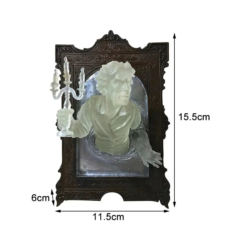 Devil's Hand Wall Decoration,Gohtic Ghost in The Mirror,Luminous Crafts Spooky Props - Mağazam