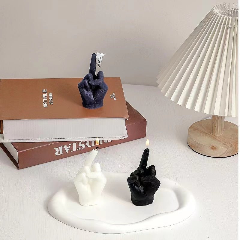 Middle Finger Shaped Scented Candles - Mağazam