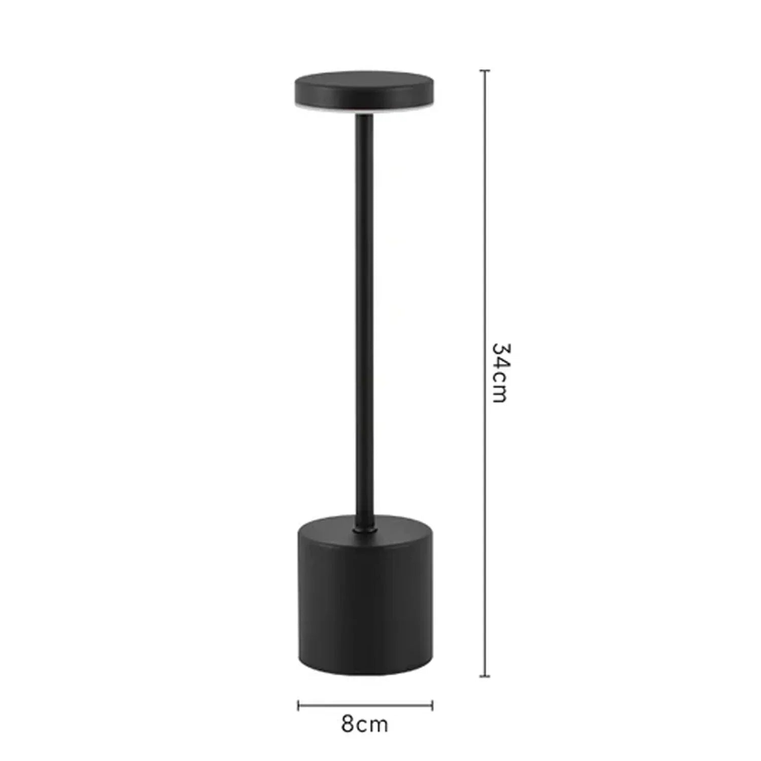 Modern Metal Table Lamp - Mağazam