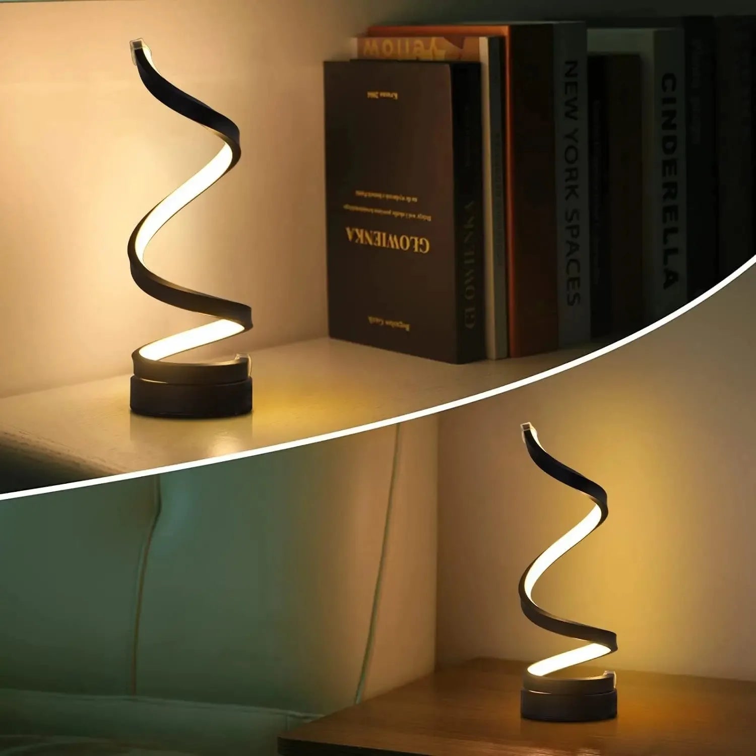 Nightstand Small Bedside Dimmable LED Table Lamp - Mağazam