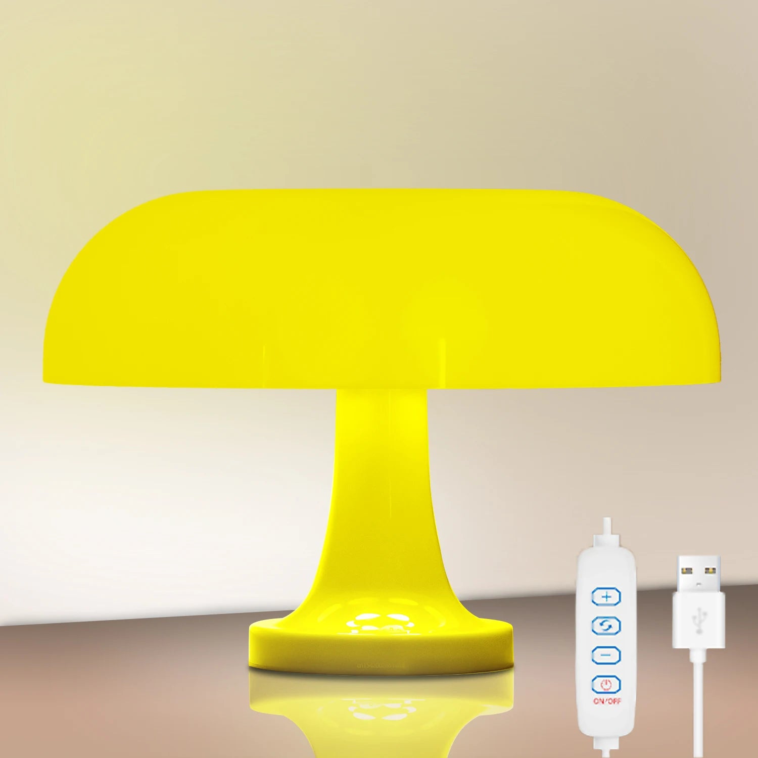 Classic Mushroom LED Table Lamp - Modern Bauhaus Art Decor