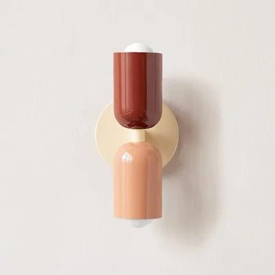 Nordic Macaron Wall Sconce - Simple LED Bedroom/Study Light