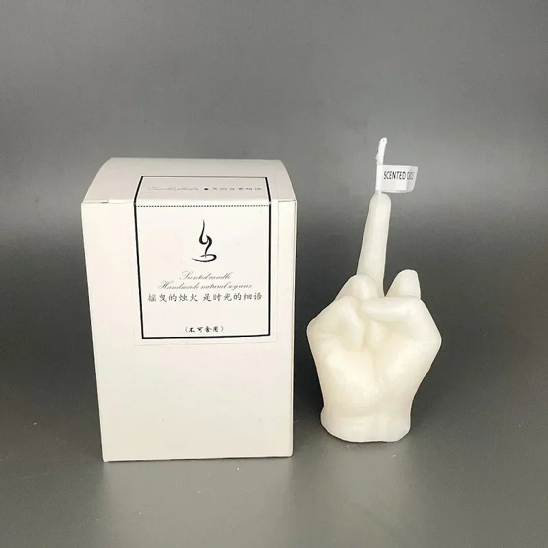 Middle Finger Shaped Scented Candles - Mağazam