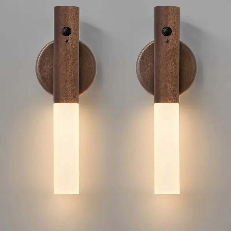 Motion Detection LED Rechargeable Night Light with Magnetic Base - Mağazam