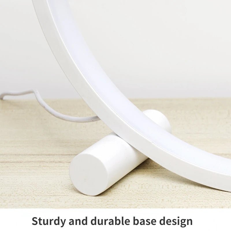 Dimmable Circular LED Desk Lamp - Mağazam