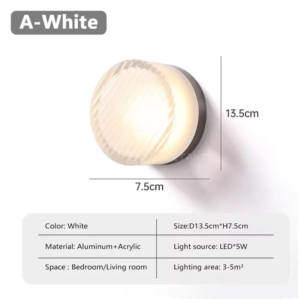 Nordic LED Wall Lamp - Modern Jelly Design Decorative Sconce
