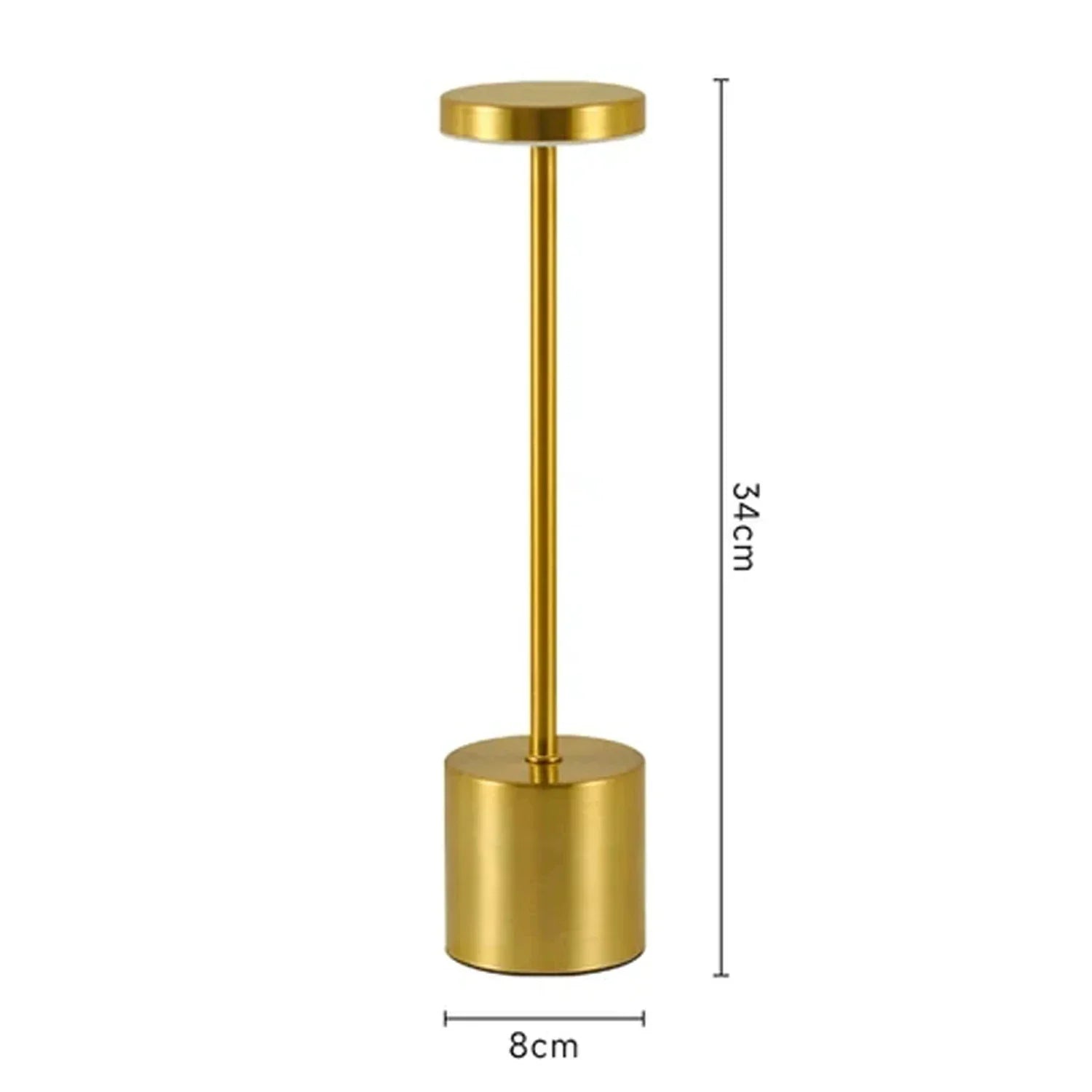 Modern Metal Table Lamp - Mağazam