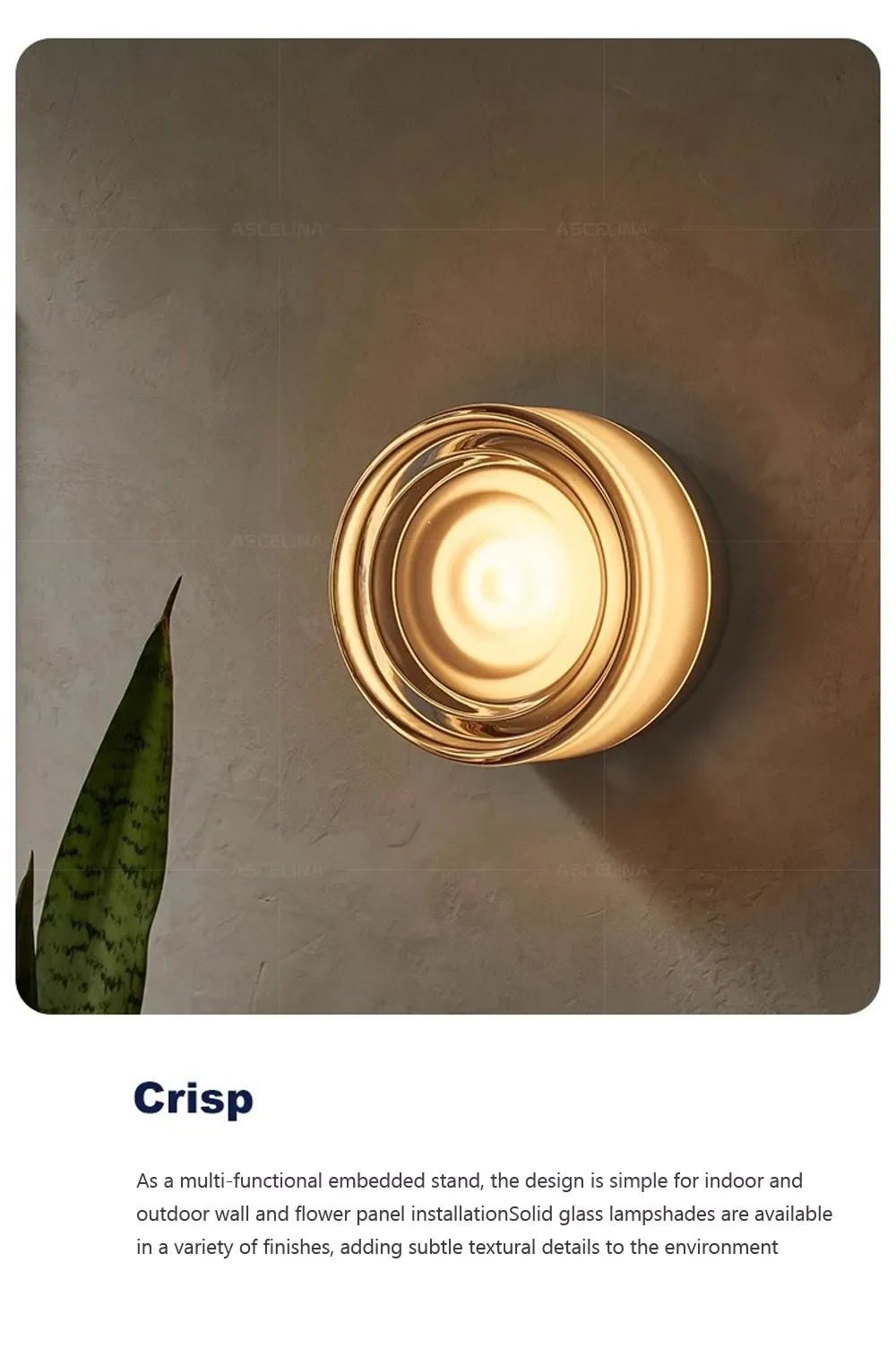 Nordic LED Wall Lamp - Modern Jelly Design Decorative Sconce