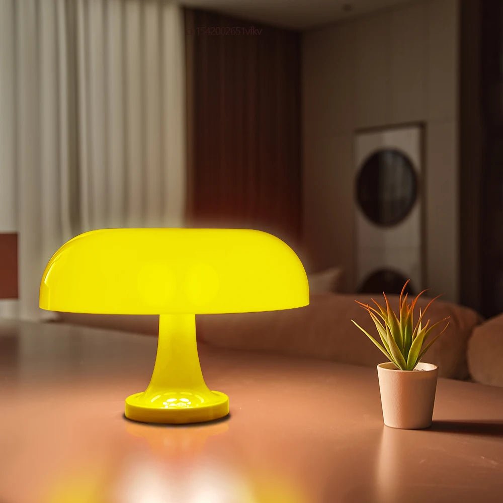 Classic Mushroom LED Table Lamp - Modern Bauhaus Art Decor
