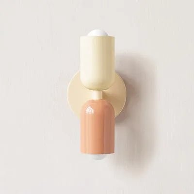 Nordic Macaron Wall Sconce - Simple LED Bedroom/Study Light