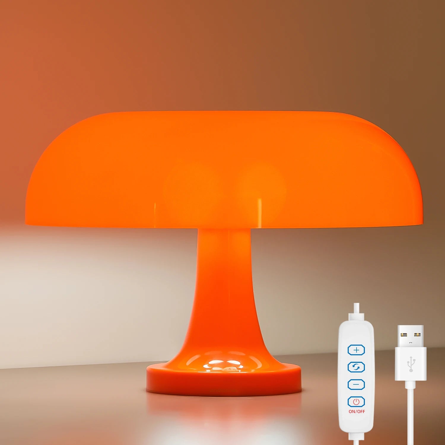 Classic Mushroom LED Table Lamp - Modern Bauhaus Art Decor